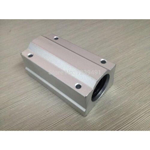 New 10pcs SC8LUU SCS8LUU 8mm Linear axis Ball Bearing block, Lengthen Bearing pillow Bolck Linear unit for CNC