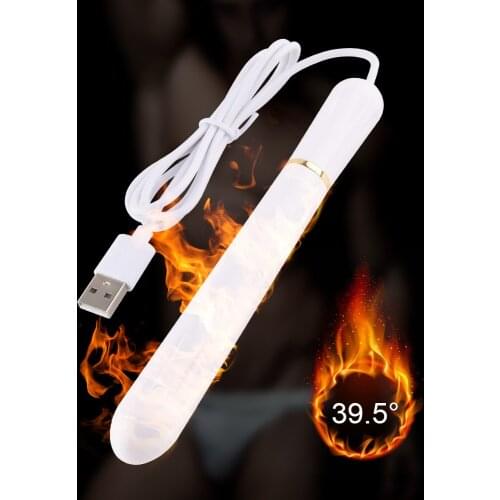 New USB Heater For Sex Dolls Silicone Vagina Pussy Sex Toys Accessory Masturbation Aid Heating Rod Male Sex Toy Heat Stick