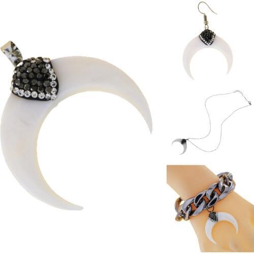Multicolor Natural Shell Crescent Drop Dangle Fashion Jewelry Bijoux For Women