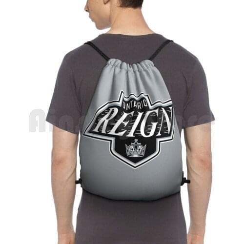 Backpack Drawstring Bag Riding Climbing Gym Bag Hockey Team Ahl Usa Sports Wear Sportswear Wintergames Fans Boys Girls Mens