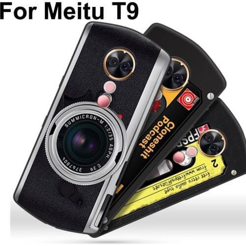 6.01" Silicone coque For Meitu T9 case back cover retro Painted soft phone case For Meitu T9 T 9 MP1718 Protection Shell capa
