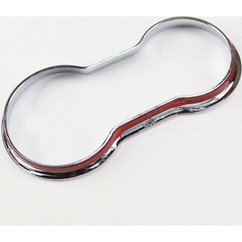 Replacement Cover ABS Cup Holder Chrome For Buick Encore For Opel Vauxhall Mokka Decor Center Part Useful Durable