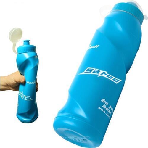 Outdoor Sport 700ml Bicycle Bike Soft Plastic Water Drink Bottle Cycling Kettle Hand Press Drinking Hiking Travel kit