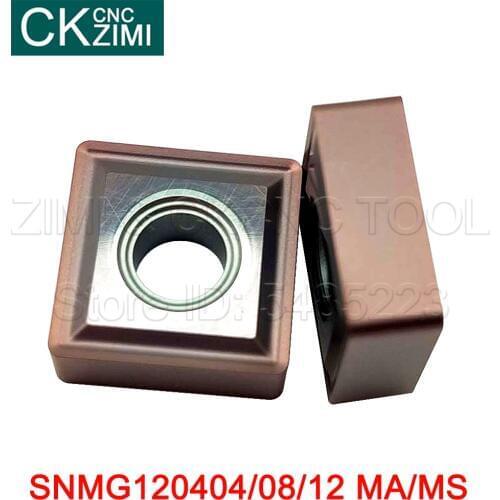 SNMG120404 SNMG120408 SNMG120412 MA MS External Turning Tool High Quality Lathe Cutter Tools SNMG 1204 Inserts For MSDNN Tools