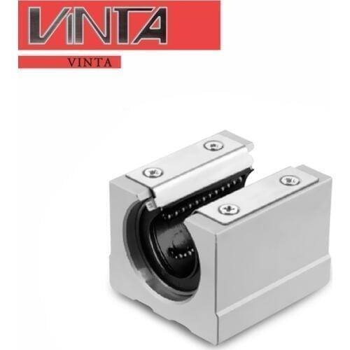 Lengthen Open Box-type slider Straight Motion ball bearing block SBR 16 20 25 30 35 LUU pillow linear Slide Bearings rodamientos