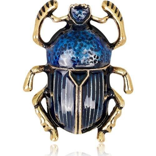 Europe and the United States sell like hot cakes vintage brooch crustaceans exaggerated personality beetle brooch pin