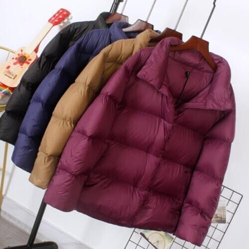 SEDUTMO Winter Oversize Duck Down Coat Women Plus Size 3XL Short Thick Jackets Autumn Casual Slim Puffer Parkas ED1091