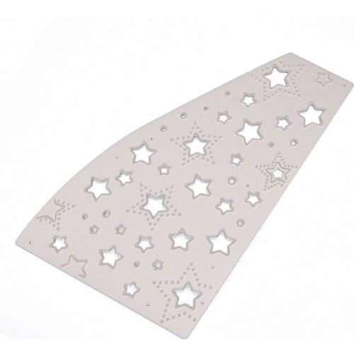Stars Background Metal Metal Cutting Dies Scrapbook Paper Craft Knife Mould Stencils 2021 New Making Die Cuts 2021 New