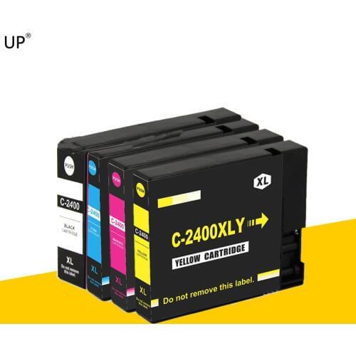 8PK PGI 2400XL Ink Cartridges for Canon MAXIFY iB4040/MB5040/MB5340/MB5140/MB5440/IB4140 full with Pigment Ink PGI-2400