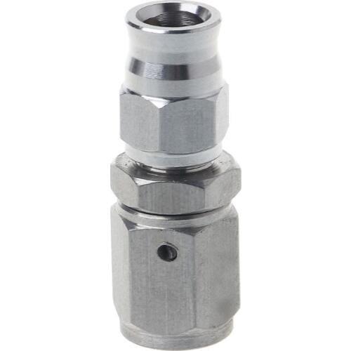 AN -3 Hose to M10x1.0 Straight Stainless Steel PTFE Custom Brake Clutch Hose Fitting