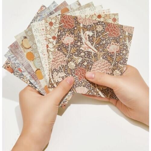 Yoofun 30 Sheet Vintage Collage Bullet Journaling DIY Source Material Paper Scrapbooking Decoration School Stationary Supplies