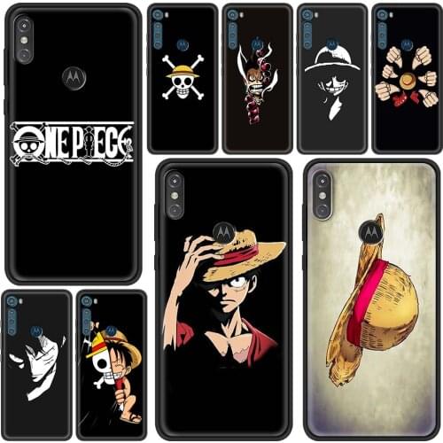 Case for Motorola Moto G9 Play One Fusion Plus G8 Power Lite Soft Cover Hype G Stylus E6s E7 Phone Funda One Piece Ace Anime Sac