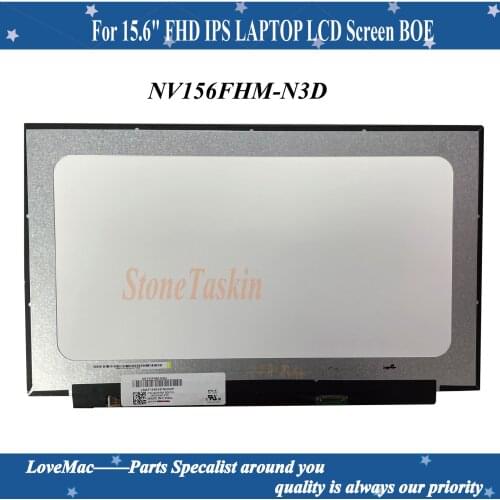 For 15.6" FHD IPS LAPTOP LCD Screen BOE NV156FHM-N3D 30 pin 1920X1080 Laptop CN-0D0YRM