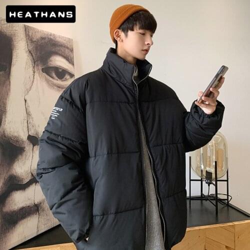 -20 Degree Winter New Men Solid Color Parkas Quality Mens Stand Collar Warm Thicken Parka Jacket Male Fashion Casual Parka Coat