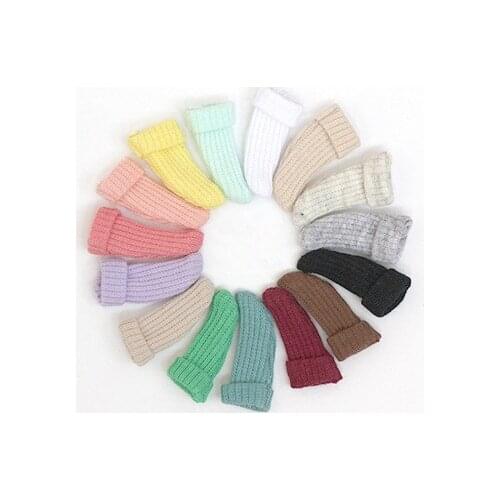 Blythes doll socks and BJD 1/8 fashion stripes new versatile socks fold socks milk grey pale green blue black and other colors