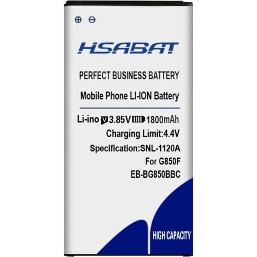 Top New 100% New 1800mAh EB-BG850BBC for Samsung Galaxy Alpha Battery G850F G8508S G8509V G850 G8508 G850T G850V G850M
