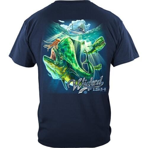 Mahi Mahi Fish Fishing. Fashion Design Fisherman Gift T-Shirt Summer Cotton Short Sleeve O-Neck Mens T Shirt New S-3XL