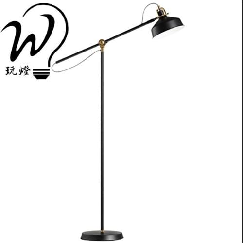 Nordic led crystal floor lamp bamboo standing lamp steel floor lamp
