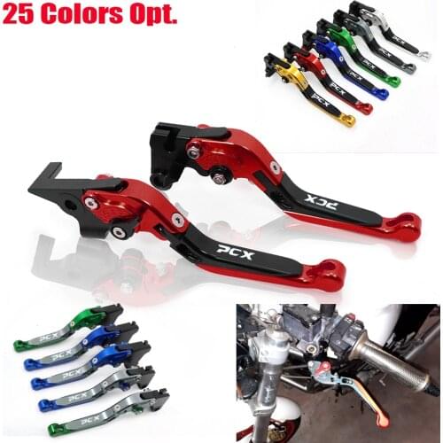 For HONDA PCX 125 PCX125 PCX150 PCX 150 All Years Motorcycle CNC Handlebar Adjustable Extendable Folding Brake Clutch Levers
