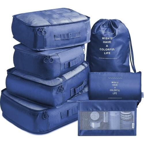 Waterproof Storage Set Weekend Overnight Necessary Clothes Cosmetic Organizer Headset Gadgets Household Organizing Accessories