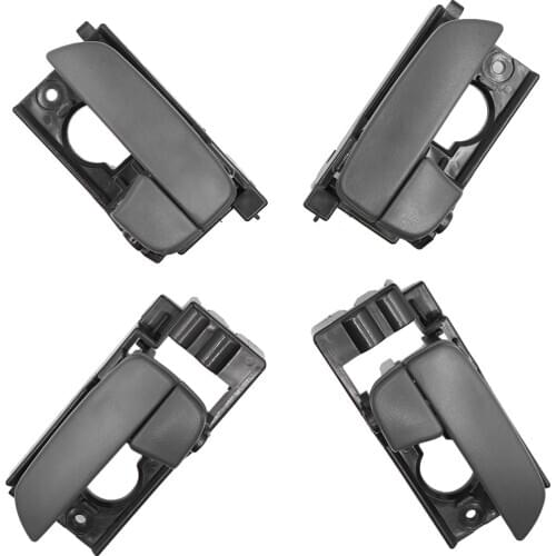 1 Set For Hyundai Accent 2006 2007 2008 2009 2010 2011 Black Inner Front Back Left Right Door Handle 83620-1E000 83610-1E000