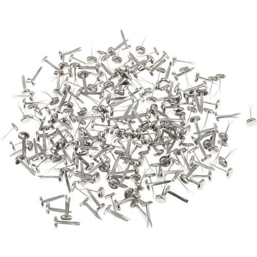 200 Metal Mini Brads Paper Fastener For Card & Scrapbooking Embellishment