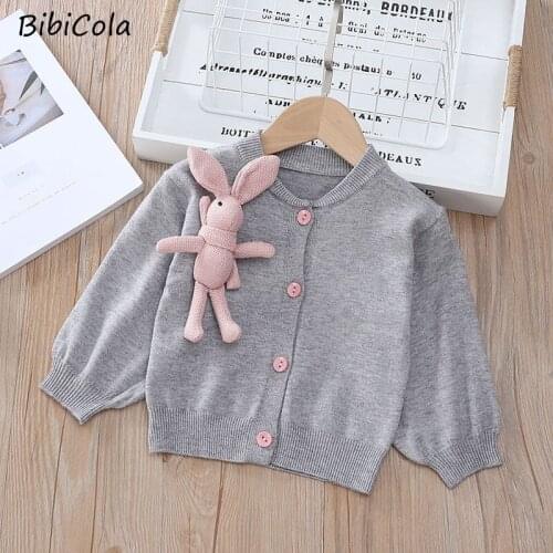 2021 Spring Autumn Children Cartoon Cardigan Sweater Boys Clothes Kids Cute Childrens Coats Outerwear Jackets Clothing Fashion