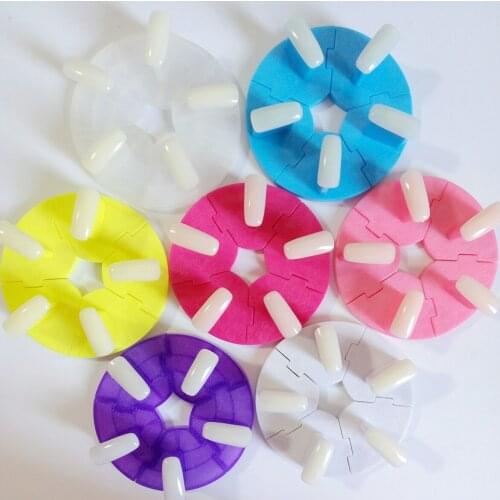 Detachable Nail Training Frame Display Stands Nails Holder Removable Practice False Nails Tips Manicure Tools