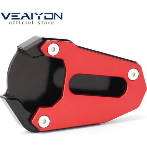 For Suzuki Motorcycle Accessories Kickstand Foot Side Stand SV 650 SV 650X SV650X No Logo Extension Pad Pitbike Support Plate