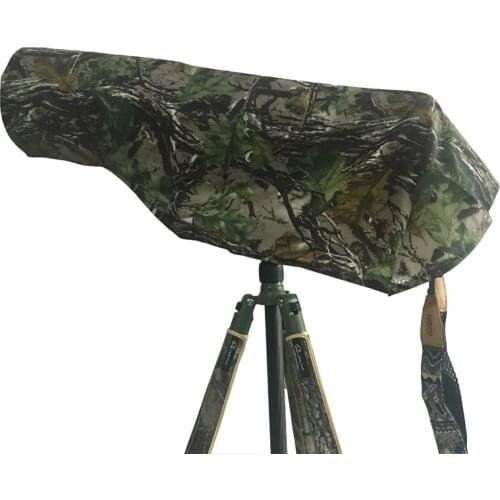 Juntuo Camera Telephoto Lens Rain Cover Raincoat Camouflage Shield for 300/400/500/600/800mm DSLR Mirrorless Lenses