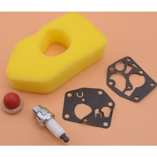 5pcs Carburetor Air Filter Diaphragm Gasket Service Kit Fit For Briggs & Stratton 35 450 Series 272235 992300