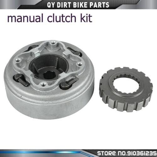 Motorcycle 3 discs complete manual clutch kit For 125cc lifan LF Horizontal Kick Starter Engines Dirt Pit Bikes