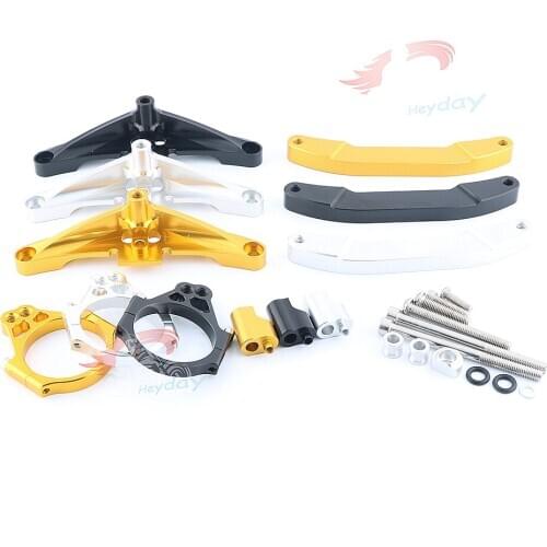 For Yamaha FZ1 N/S FAZER 2006 2007 2008 2009 2010 2011 2012 2013 2014 2015 Adjustable Steering Stabilizer Damper Bracket