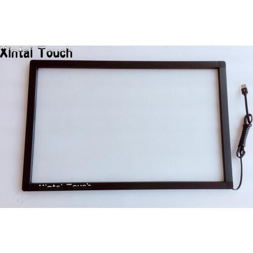 Xintai Touch 17 inch USB IR touch screen / panel, 2 points IR touch frame, IR touch overlay kit for LED monitor