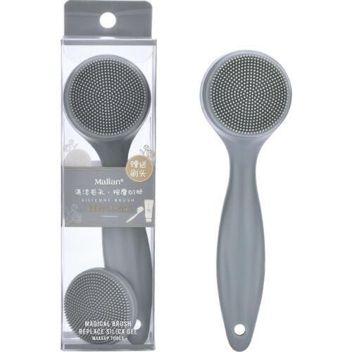 Silicone Facial Cleanser Wash Brush Soft Face Cleaning Massage Washing Skin Care Tool