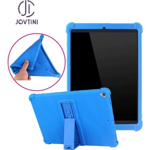 Silicone Case For iPad 10.2 2019 Kids Shockproof Tablet stand Soft Silicone Cover For iPad 7 7th 10.2inch A2200 A2198 A2232 Case
