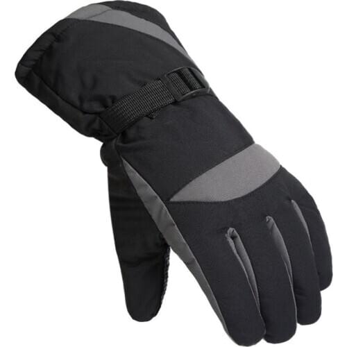 Winter Warm Ski Gloves Winter Men Women Riding Windproof Waterproof Non-slip Outdoor Cotton Thick Riding Snow Winter Gloves