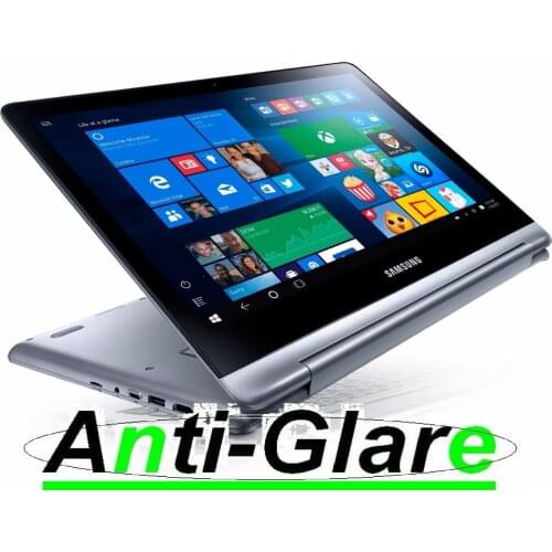 2PCS Anti-Glare Screen Protector Guard Cover Filter for 13.3" Samsung Notebook 7 Spin 360 rotating PC