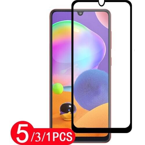 5/3/1Pcs tempered glass for Samsung Galaxy A01 A11 A21 A31 A41 A42 A51 A50 A71 A72 A91 phone screen protector protective film