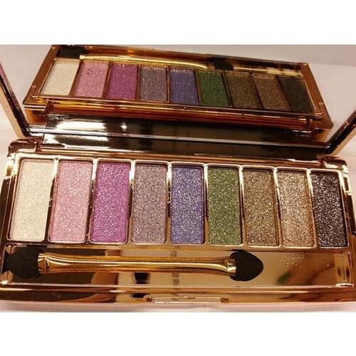 9 Colors Fashion Eyeshadow Palette Matte Eyeshadow Palette Glitter Eye Shadow Makeup Nude Beauty Make Up Set Cosmetics