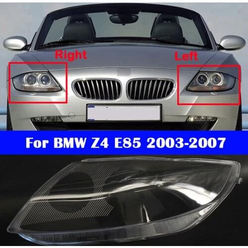 Head lamp Shell lampshade lens for BMW Z4 E85 2003-2007 Headlamp Shade Transparent Headlight cover Shade
