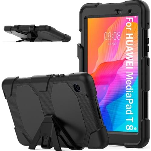 Tablet Case for Huawei MatePad T8 Cover Funda Kobe2-L03 KOBE2-L09/w09 Full Body Protector For Huawei T3 T5 10.1 Hard Stand Shell