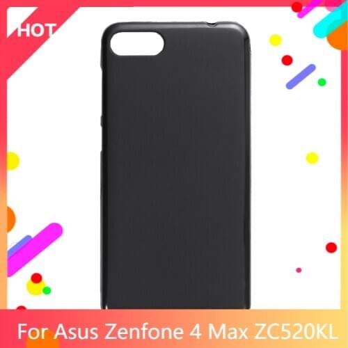 Zenfone 4 Max ZC520KL Case Matte Soft Silicone TPU Back Cover For Asus Zenfone 4 Max ZC520KL Phone Case Slim shockproof
