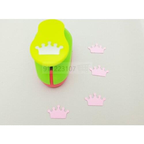 Christmas Crown Punch Craft Crown 1" 2.5cm hole punch Scrapbook Paper Puncher DIY EVA foam paper puncher Kids Embossing device