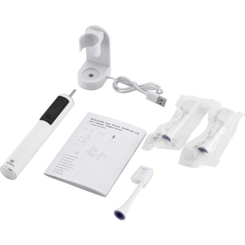 Electric Toothbrush Wireless Charge Sensing OLED Display IPX7 Waterproof Electric Toothbrush Set Oral Care