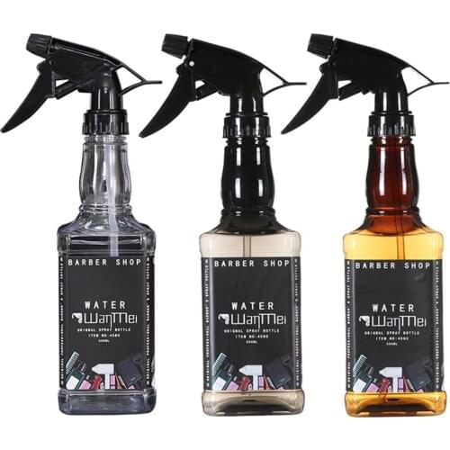 500ml Hairdressing Spray Bottle Salon Barber Shop Hair Tools Water Sprayer Hair Styling Watering Bottle
