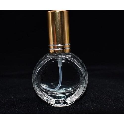 Hot 10ml Clear Reusable Refillable Travel Perfume Atomizer Glass Pump Spray Bottle