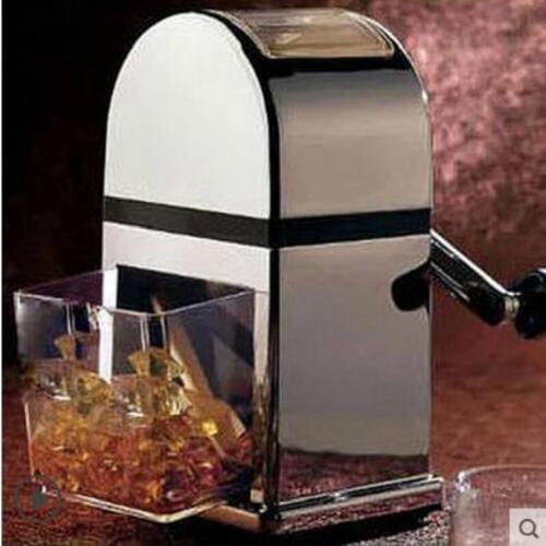 Kitchen Bar Coolers Tools Stainless Steel Plastic Manual Shaved Ice Machine Ice Crusher