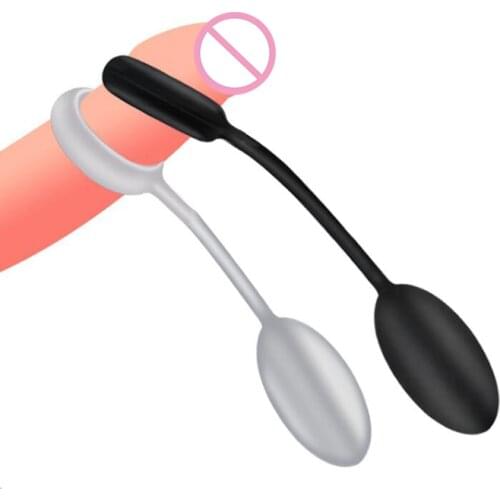 Male Glans Penis Rings Training Balls Cock Ring Physical Exercise Time Lasting Enhance Foreskin Corrector Ring Sex Toy for Men