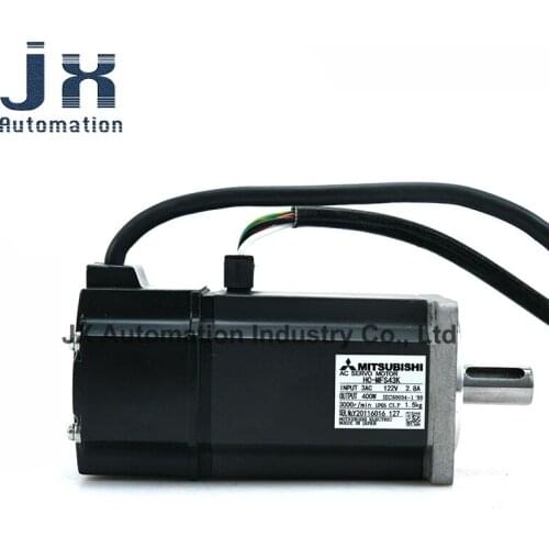 Original Mitsubishi 400W 3000 r/min Servo Motor HC-KFS43 HC-KFS43B HC-KFS43K HC-KFS43BK HC-MFS43 HC-MFS43K HC-MFS43B HC-MFS43BK